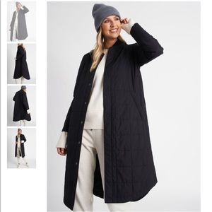 Keep Pedalling Jacket in Black by Kit and Ace